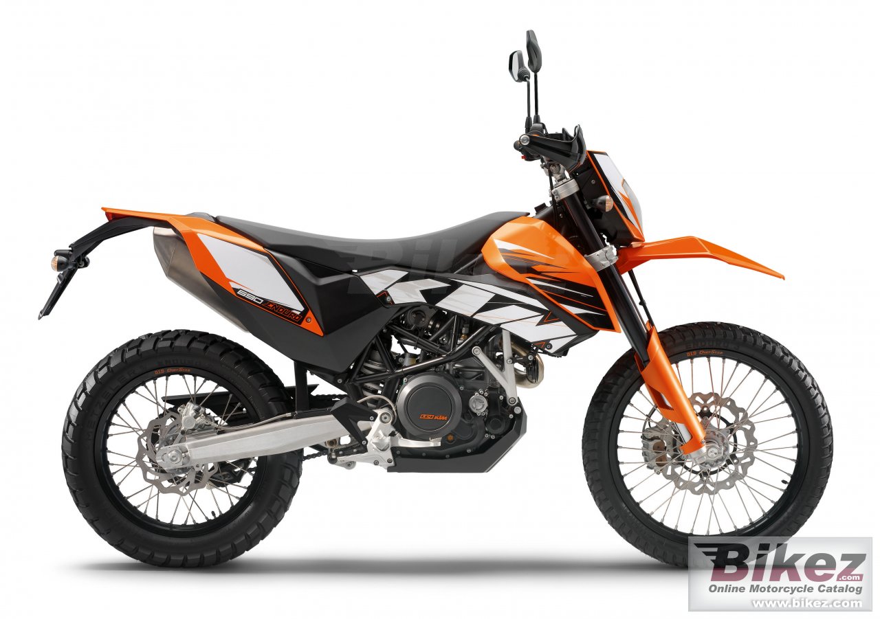 Big KTM 690 enduro picture and wallpaper from Bikez.com
